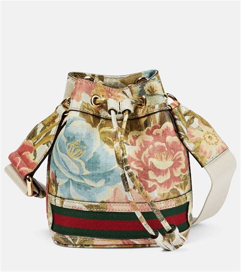 gucci ophidia floral bucket bag|gucci ophidia 3 zipper bag.